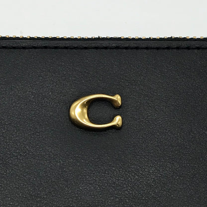 COACH | コーチ Double Snap Wallet 二つ折り長財布 長財布 78384 ブラック【倉吉店】