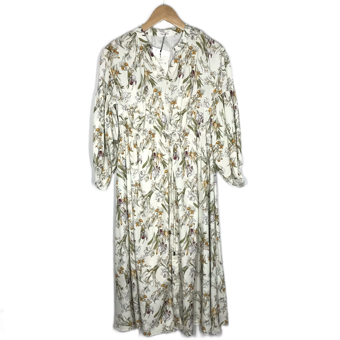 LADYMADE｜レディメイド 花柄シャツワンピース ワンピース 002692250100-1 ホワイト【倉吉店】