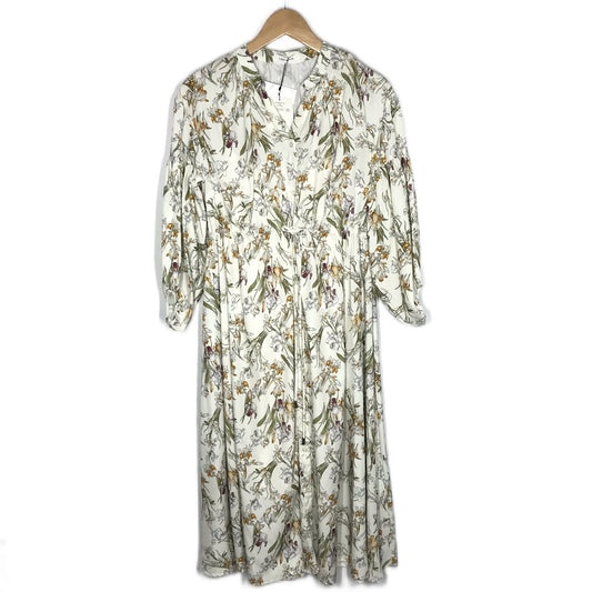 LADYMADE｜レディメイド 花柄シャツワンピース ワンピース 002692250100-1 ホワイト【倉吉店】