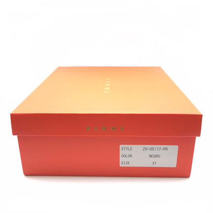 REMME｜レメ 牛革 サイドゴアブーツ ブーツ ZH-05177-PR ブラック 23.5cm【倉吉店】