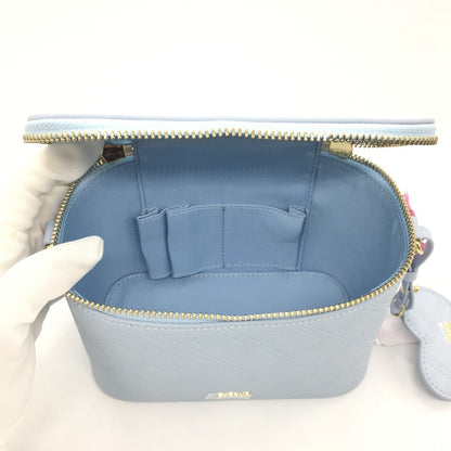 furfur | ファーファー キルティングバニティバッグ ショルダーバッグ RWGB259569 ブルー【倉吉店】