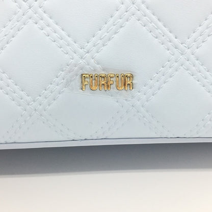 furfur | ファーファー キルティングバニティバッグ ショルダーバッグ RWGB259569 ブルー【倉吉店】