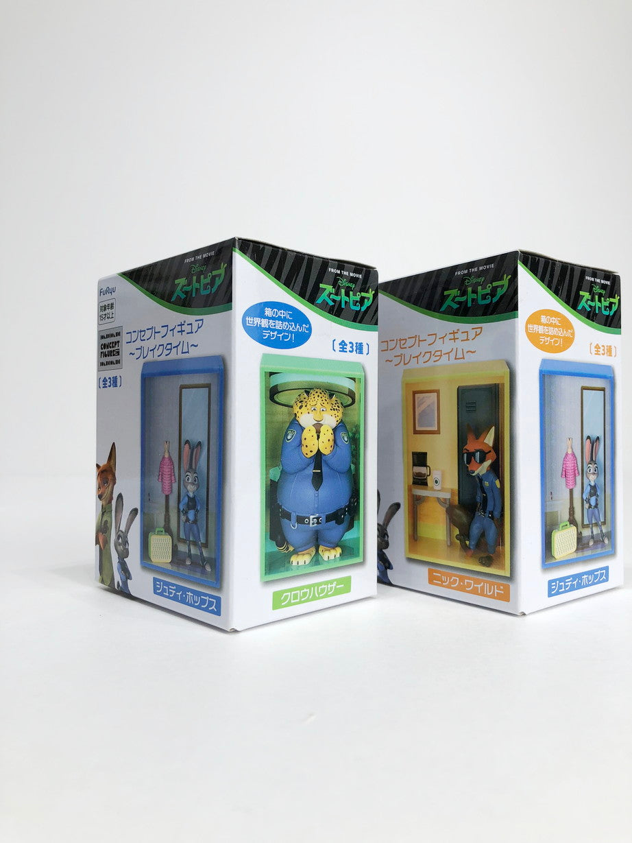 フィギュア ズートピア　ジュディ＆ニック　コンセプトフ 【未開封】ズートピア ジュディ&ニック コンセプトフィギュアセット【フィギュア】【倉吉店】