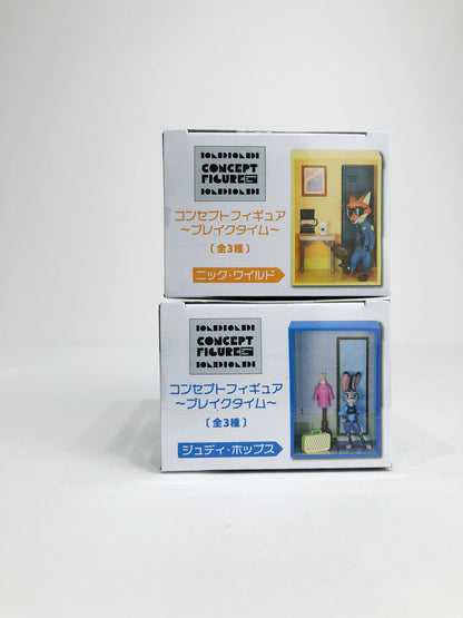 フィギュア ズートピア　ジュディ＆ニック　コンセプトフ 【未開封】ズートピア ジュディ&ニック コンセプトフィギュアセット【フィギュア】【倉吉店】