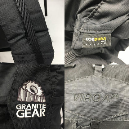 GRANITE GEAR | グラナイトギア バックパック VIRGA26 リュック・デイパック ブラック【倉吉店】