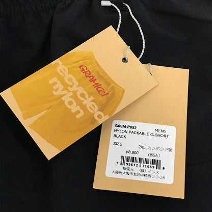 Gramicci | グラミチ NYLON PACKABLE G-SHORT ナイロンパッカブルGショーツ ハーフパンツ ショートパンツ G6SM-P082 ブラック【倉吉店】