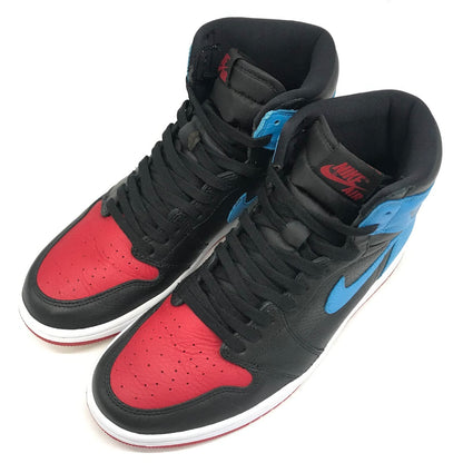 NIKE | ナイキ WMNS AIR JORDAN 1 RETRO HIGH OG 'UNC TO CHICAGO' スニーカー CD0461-046 ブラック 27cm【倉吉店】