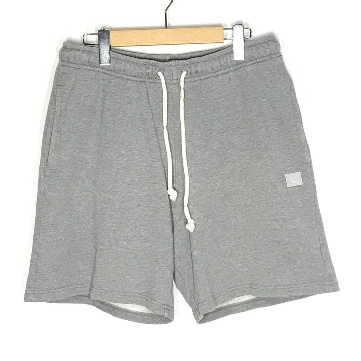 ACNE STUDIOS | アクネストゥディオズ Fleece Sweat Shorts スウェットハーフパンツ ショートパンツ FA-UX-SHOR000026 グレー サイズ：M【倉吉店】