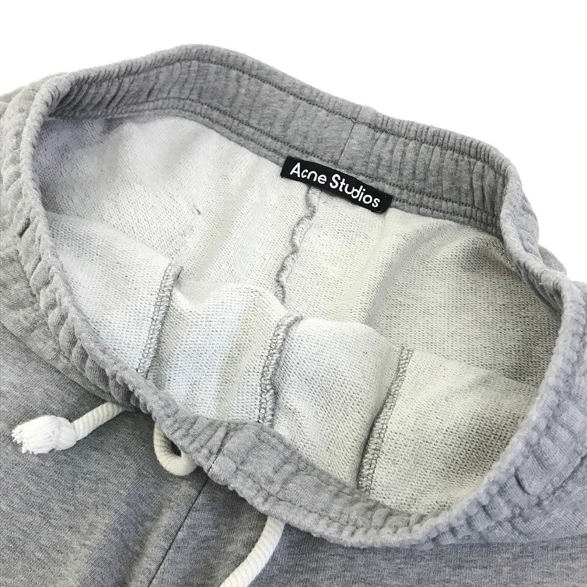 ACNE STUDIOS | アクネストゥディオズ Fleece Sweat Shorts スウェットハーフパンツ ショートパンツ FA-UX-SHOR000026 グレー サイズ：M【倉吉店】