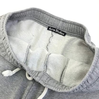ACNE STUDIOS | アクネストゥディオズ Fleece Sweat Shorts スウェットハーフパンツ ショートパンツ FA-UX-SHOR000026 グレー サイズ：M【倉吉店】