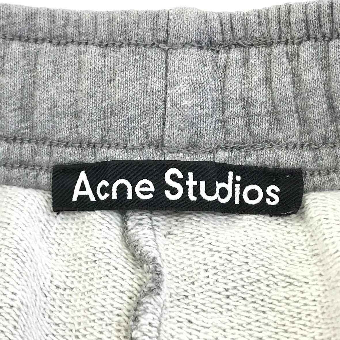ACNE STUDIOS | アクネストゥディオズ Fleece Sweat Shorts スウェットハーフパンツ ショートパンツ FA-UX-SHOR000026 グレー サイズ：M【倉吉店】