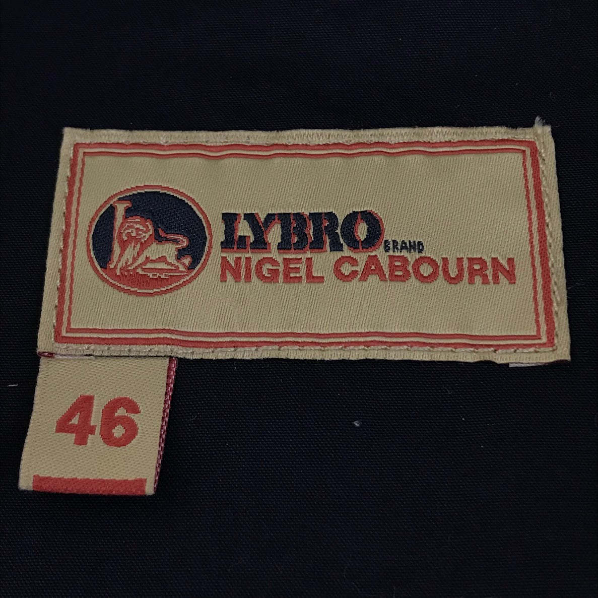 Nigel Cabourn | ナイジェルケーボン LYBRO OW02 FISHING JACKET フィッシングジャケット その他アウター 8052-13-30000 ネイビー サイズ：46【倉吉店】
