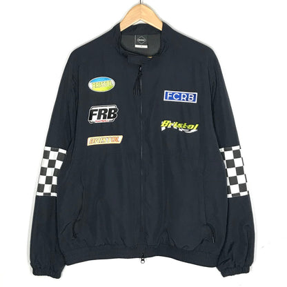 FCRB | エフシーアールビー 19SS MULTI LOGO SUPPORTER JACKET マルチロゴ サポータージャケット ナイロンジャケット FCRB-190026 ブラック サイズ：S【倉吉店】
