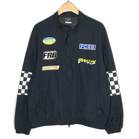 FCRB | エフシーアールビー 19SS MULTI LOGO SUPPORTER JACKET マルチロゴ サポータージャケット ナイロンジャケット FCRB-190026 ブラック サイズ：S【倉吉店】