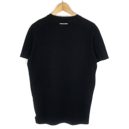 DSQUARED2 | ディースクエアード Multicolor T-Shirts 半袖Ｔシャツ S71GD0622 S22844 ブラック サイズ：L【倉吉店】