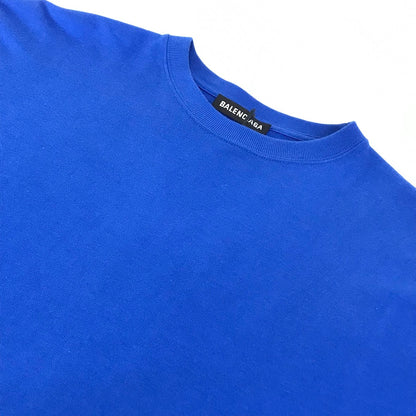 BALENCIAGA | バレンシアガ BACK LOGO TEE 半袖Ｔシャツ 570805 THV80 ブルー サイズ：M【倉吉店】
