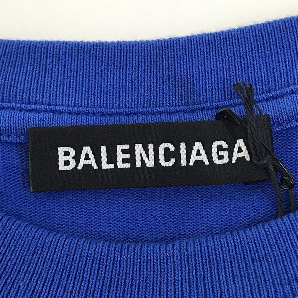 BALENCIAGA | バレンシアガ BACK LOGO TEE 半袖Ｔシャツ 570805 THV80 ブルー サイズ：M【倉吉店】