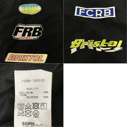 FCRB | エフシーアールビー 19SS MULTI LOGO SUPPORTER JACKET マルチロゴ サポータージャケット ナイロンジャケット FCRB-190026 ブラック サイズ：S【倉吉店】