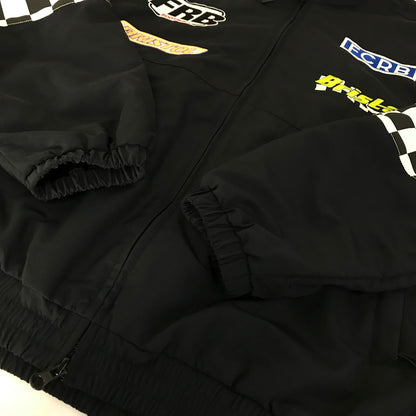 FCRB | エフシーアールビー 19SS MULTI LOGO SUPPORTER JACKET マルチロゴ サポータージャケット ナイロンジャケット FCRB-190026 ブラック サイズ：S【倉吉店】