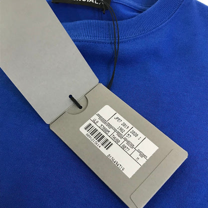 BALENCIAGA | バレンシアガ BACK LOGO TEE 半袖Ｔシャツ 570805 THV80 ブルー サイズ：M【倉吉店】