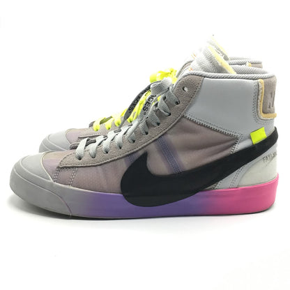 NIKE | ナイキ セリーナ・ウィリアムズ × オフホワイト × ナイキ ブレーザーミッド BLAZER MID QUEEN スニーカー AA3832-002 グレー 26cm【倉吉店】