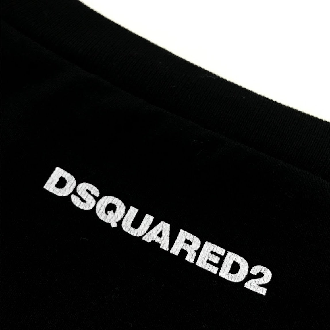 DSQUARED2 | ディースクエアード Multicolor T-Shirts 半袖Ｔシャツ S71GD0622 S22844 ブラック サイズ：L【倉吉店】