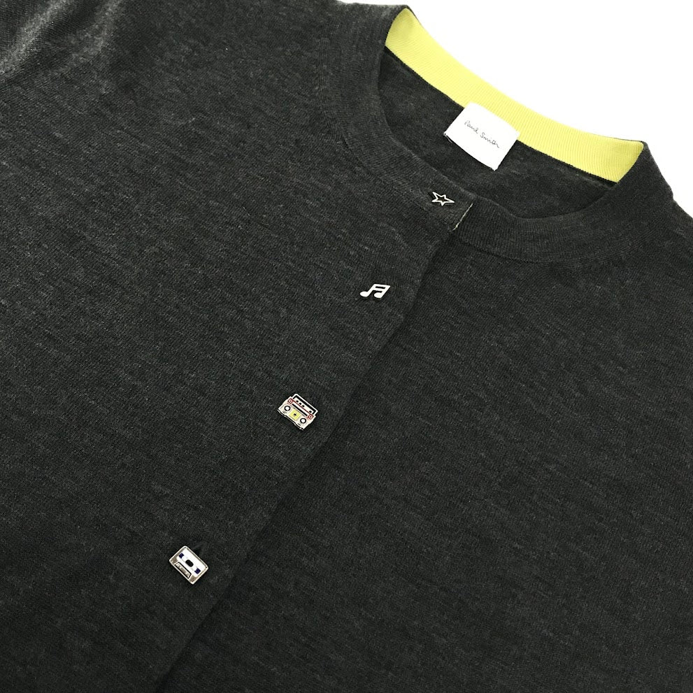 Paul Smith | ポール・スミス ウールカーディガン カーディガン 6842474 チャコールグレー サイズ：XL【倉吉店】