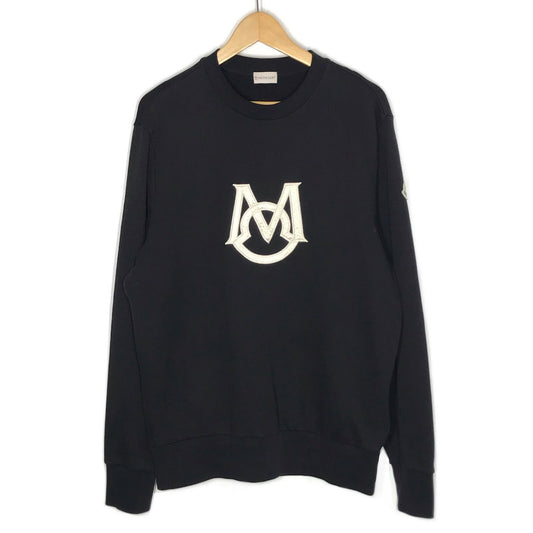 MONCLER | モンクレール FELPA GIROCOLLO スウェット I20918G00001 89A2L ブラック サイズ：L【倉吉店】