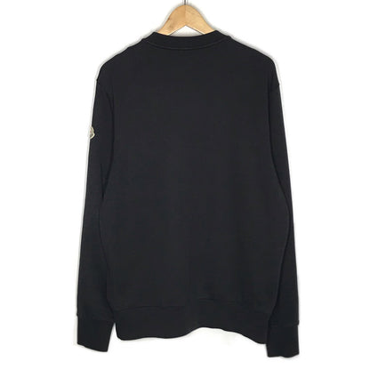 MONCLER | モンクレール FELPA GIROCOLLO スウェット I20918G00001 89A2L ブラック サイズ：L【倉吉店】