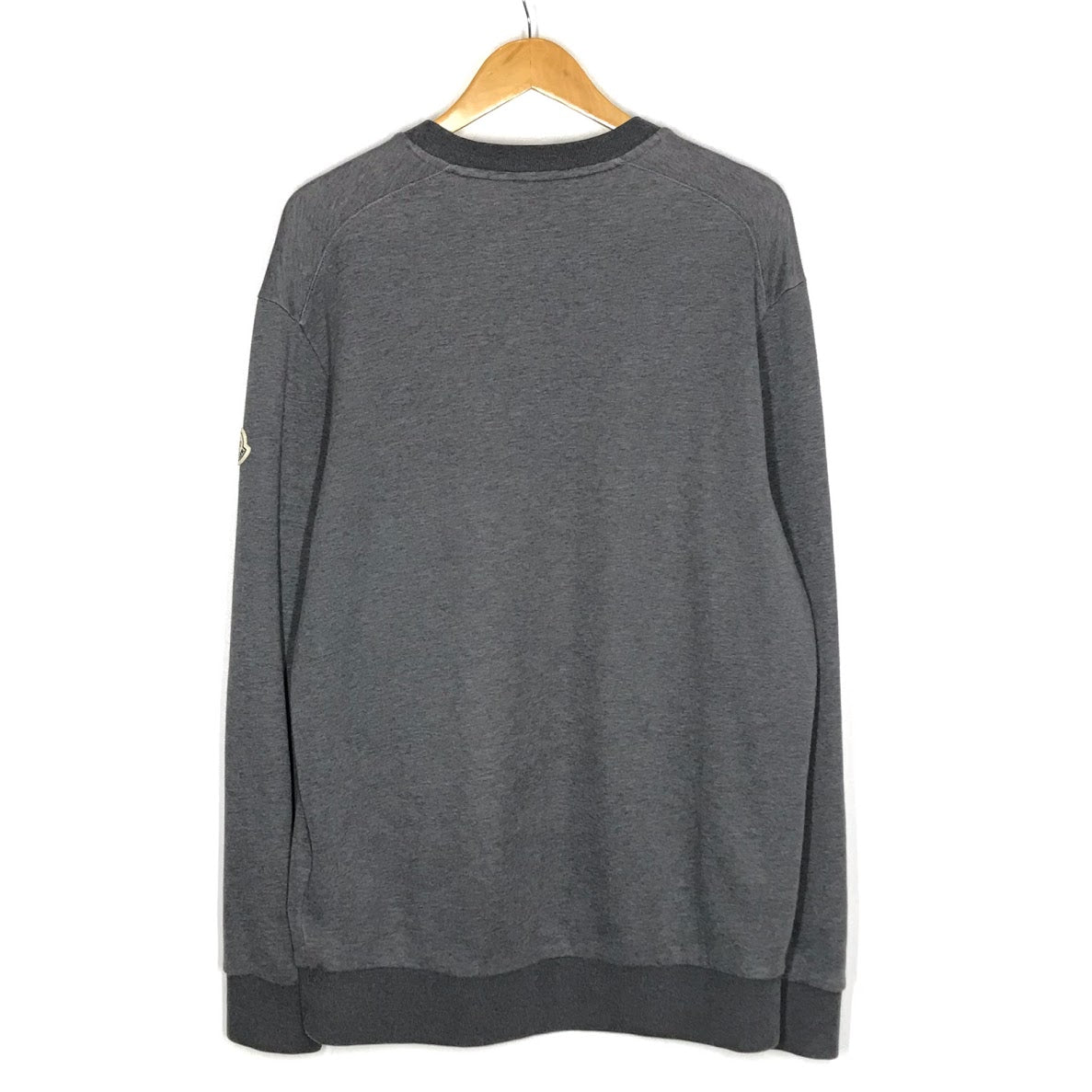 MONCLER | モンクレール FELPA GIROCOLLO スウェット J20918G00026 89A8F グレー サイズ：L【倉吉店】