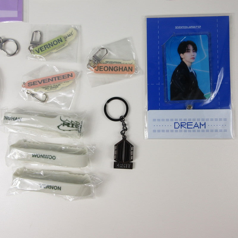 【姫路東】SEVENTEEN セブチ ジョンハン グッズまとめ アクキー キーホルダー等【315-0035hime】
