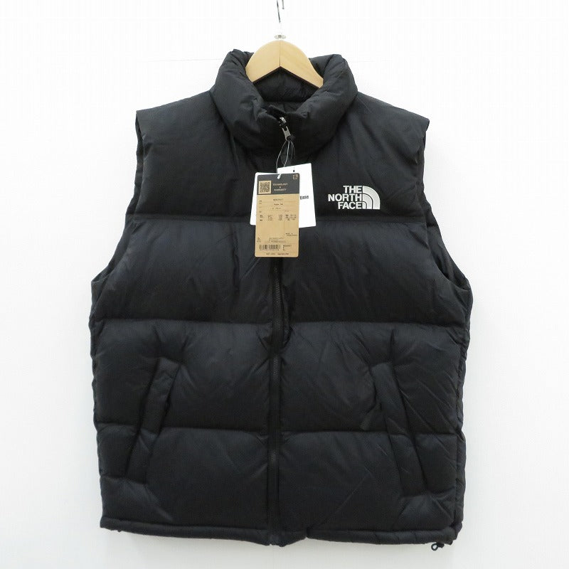 THE NORTH FACE | ザ・ノースフェイス ヌプシベスト ダウンベスト ND92557 ブラック サイズ：XL【瀬戸大橋店】