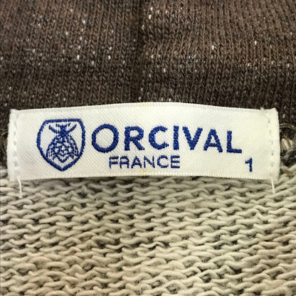 ORCIVAL | オーシバル FRENCH TERRY HOODIE プルオーバーパーカー パーカー OR-C0155 ブラウン サイズ：1【倉吉店】
