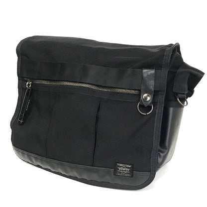 PORTER | ポーター HEAT(ヒート) SHOULDER BAG ショルダーバッグ 703-06973 ブラック【倉吉店】