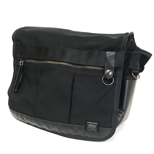 PORTER | ポーター HEAT(ヒート) SHOULDER BAG ショルダーバッグ 703-06973 ブラック【倉吉店】