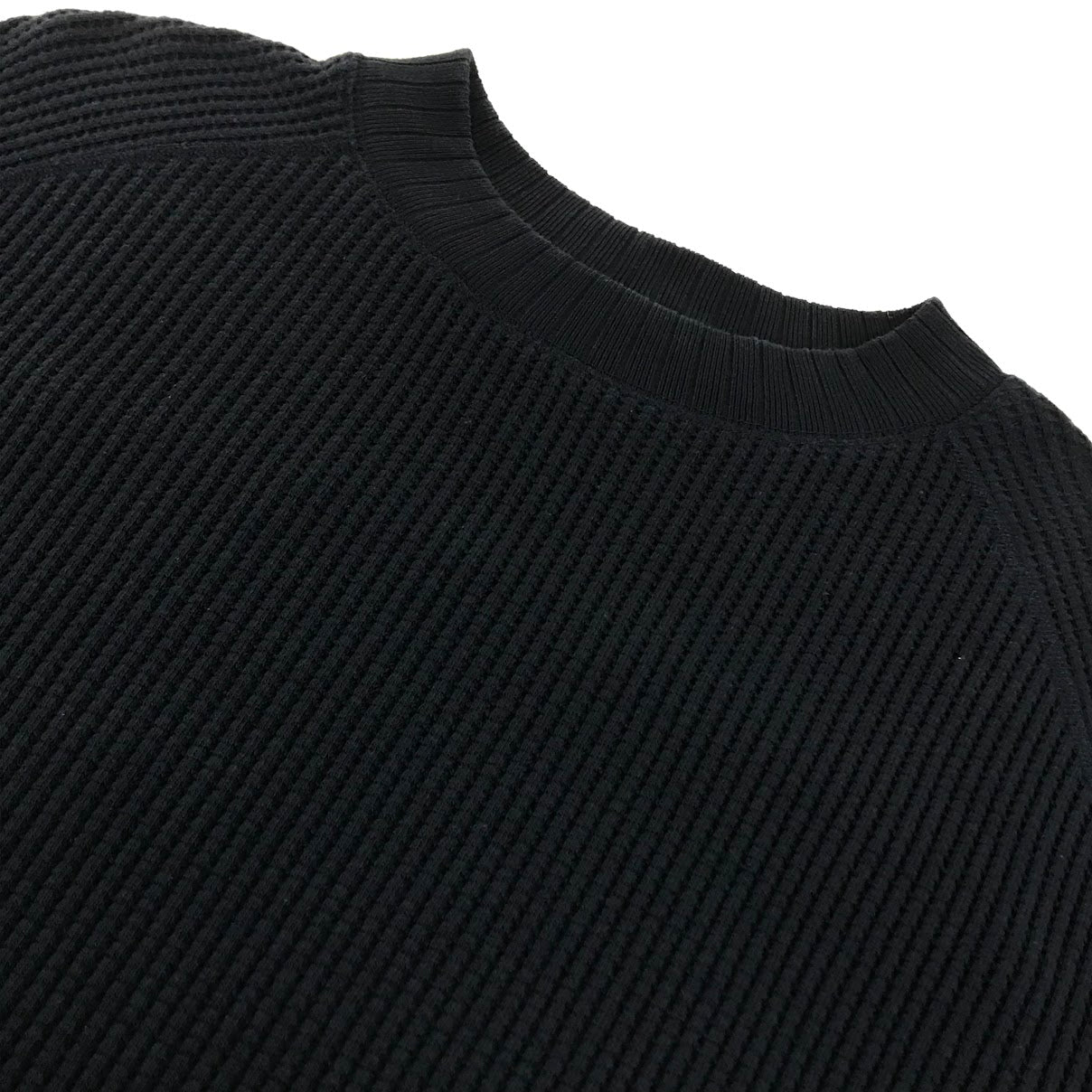 JACKMAN | ジャックマン Waffle Mid-neck ワッフル 長袖Ｔシャツ JM7200 ネイビー サイズ：XL【倉吉店】