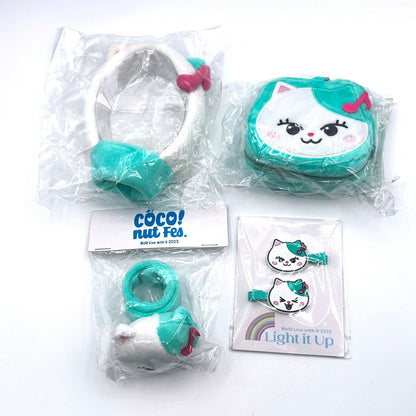 アイドルグッズ MAYUKA NIZOO Lucat ペンライトカバー エコバッグ パッチンバンド ヘアクリップ まとめ売り【倉吉店】