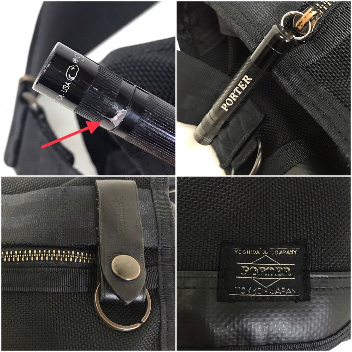 PORTER | ポーター HEAT(ヒート) SHOULDER BAG ショルダーバッグ 703-06973 ブラック【倉吉店】