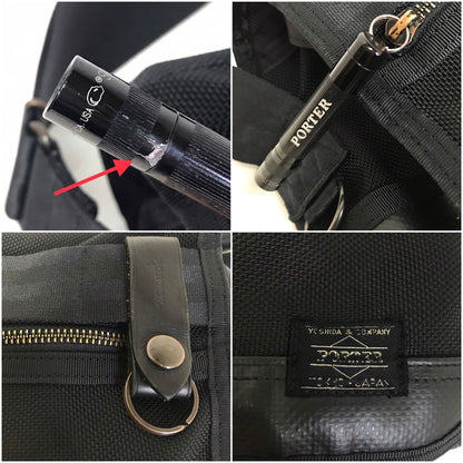 PORTER | ポーター HEAT(ヒート) SHOULDER BAG ショルダーバッグ 703-06973 ブラック【倉吉店】