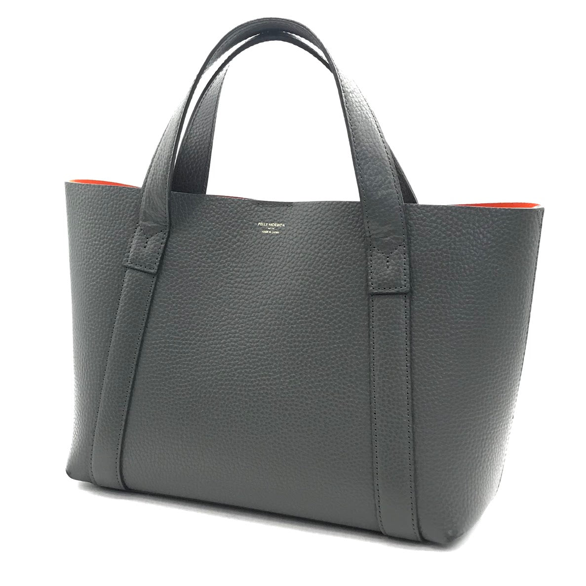 PELLE MORBIDA | ペッレモルビダ 牛革 ミニトートバッグ トートバッグ TE015 グレー【倉吉店】
