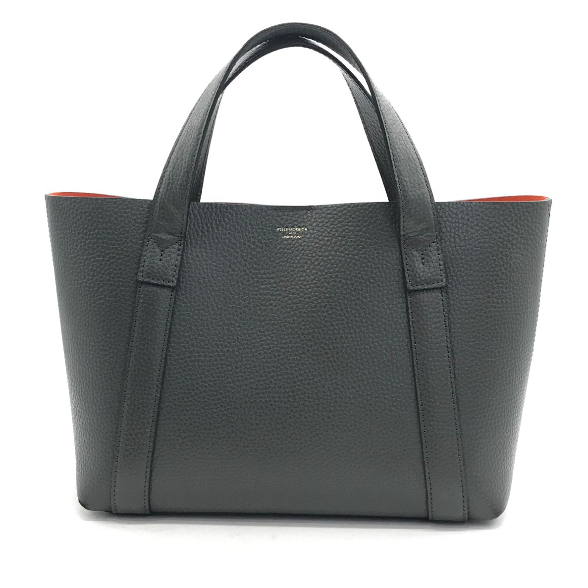PELLE MORBIDA | ペッレモルビダ 牛革 ミニトートバッグ トートバッグ TE015 グレー【倉吉店】