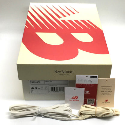 NEW BALANCE | ニューバランス 990V6 'Beige' スニーカー M990SS6 ベージュ 27.5cm【倉吉店】