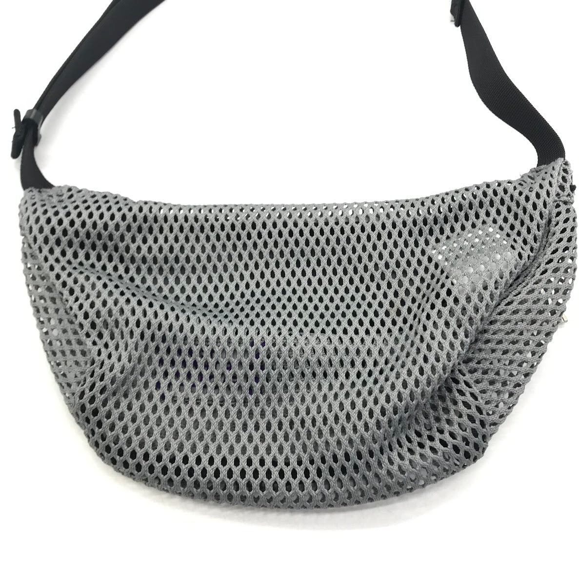 THE NORTH FACE PURPLE LABEL | ザノースフェイスパープルレーベル MESH WAIST BAG メッシュ ウエストバッグ NN7210N グレー【倉吉店】
