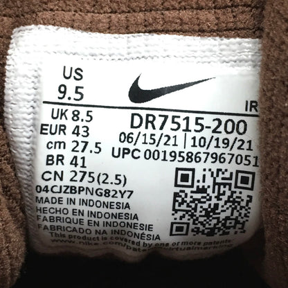 NIKE | ナイキ AIR TRAINER 1/CJ LIGHT CHOCOLATE/RUST PINK トラヴィス・スコット カクタス・ジャック スニーカー DR7515-200 ブラウン 27.5cm【倉吉店】