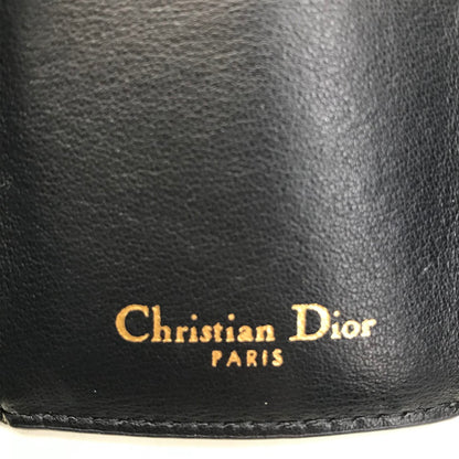 Dior | ディオール 30 Montaigne コンパクトウォレット オブリークジャガード 三つ折り財布 ネイビー【倉吉店】