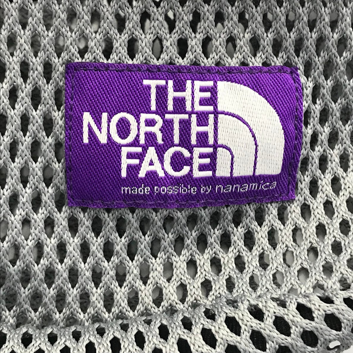 THE NORTH FACE PURPLE LABEL | ザノースフェイスパープルレーベル MESH WAIST BAG メッシュ ウエストバッグ NN7210N グレー【倉吉店】