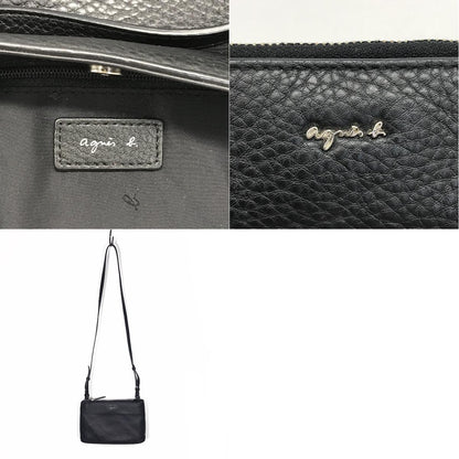 agnes b. | アニエスベー IRIS ショルダーバッグ IS30-04 ブラック【倉吉店】