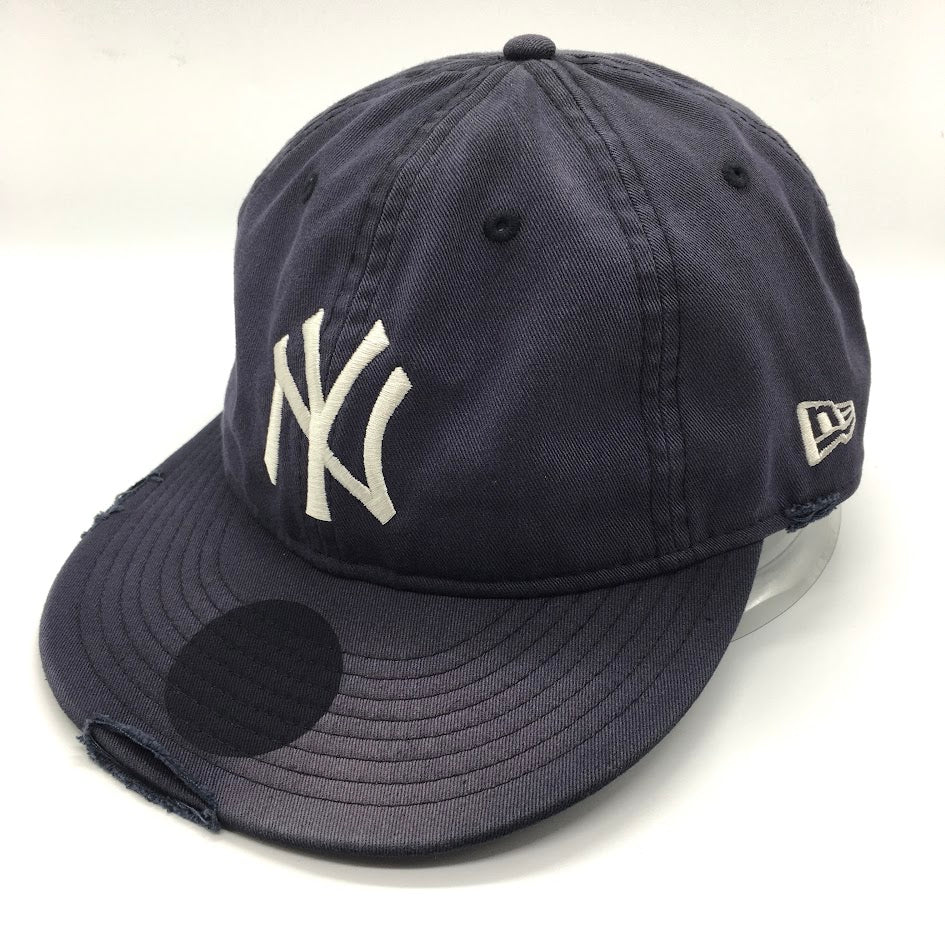NEW ERA | ニューエラ '9THIRTY' POWERED BY GORO NAKATSUGAWA ダメージキャップ キャップ ネイビー【倉吉店】