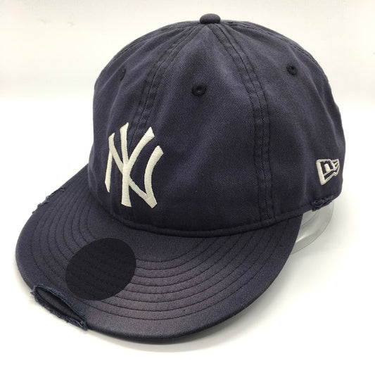 NEW ERA | ニューエラ '9THIRTY' POWERED BY GORO NAKATSUGAWA ダメージキャップ キャップ ネイビー【倉吉店】