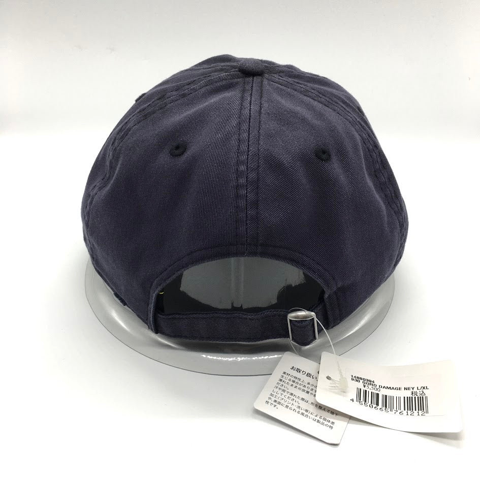 NEW ERA | ニューエラ '9THIRTY' POWERED BY GORO NAKATSUGAWA ダメージキャップ キャップ ネイビー【倉吉店】